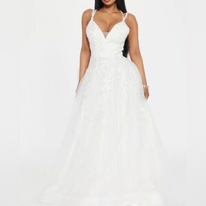I Do Tulle Gown - White - Size XL